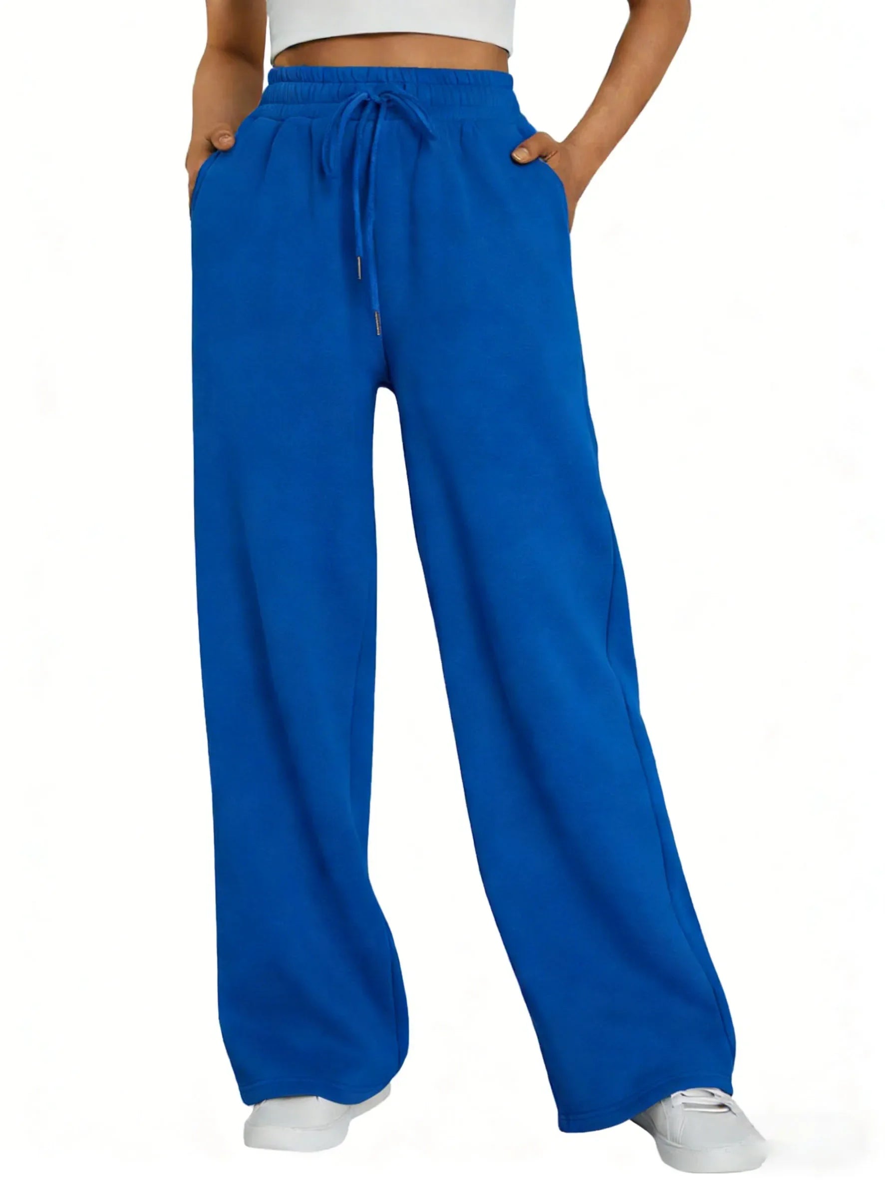 Straight Wide Leg Loose Pant Women Fahsion 2026 Spring Summer New Baggy Sweatpants High Waist Csual Street Pants Chic Trousers