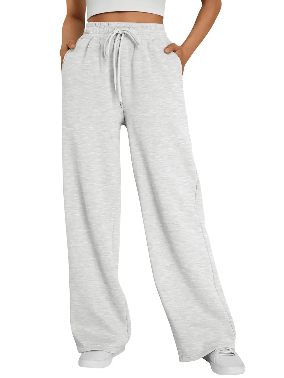 Straight Wide Leg Loose Pant Women Fahsion 2026 Spring Summer New Baggy Sweatpants High Waist Csual Street Pants Chic Trousers